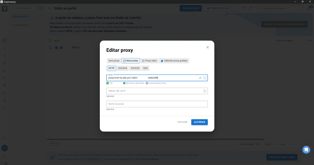 Proxy colado